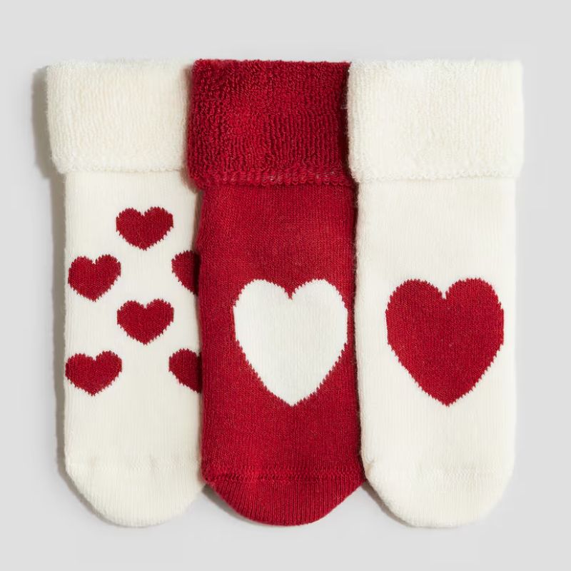 Heart socks